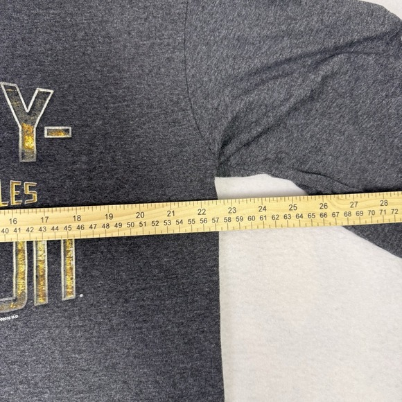 Harley Davidson XL Long Sleeve Eureka Springs AR Hog Boar Biker Built Charcoal - Picture 7 of 10